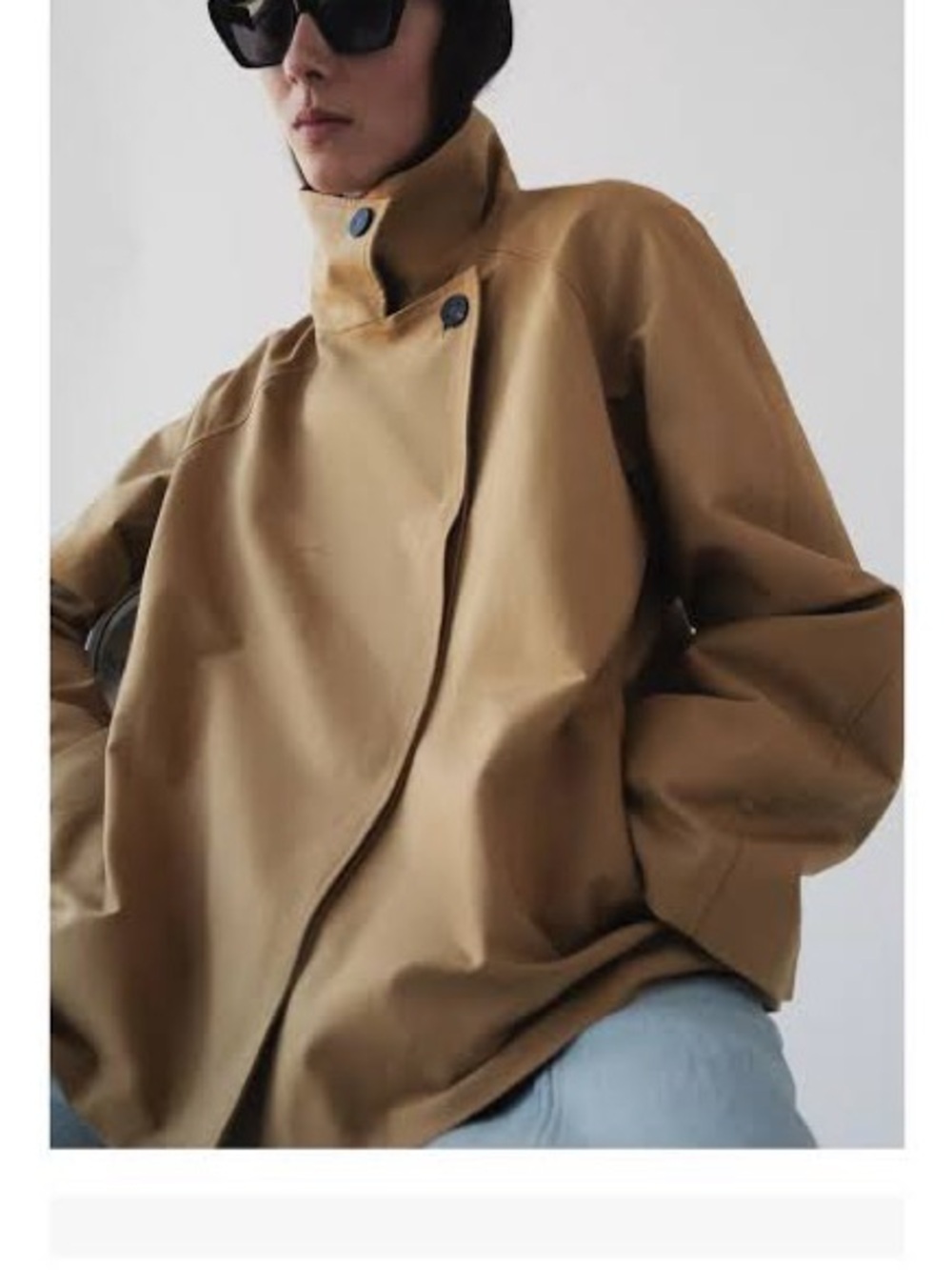 Zara Collection Minimal Oversized Trench XS - Picture 2 of 6